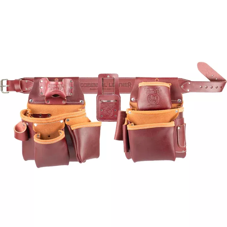 Occidental Leather Pro Framer Tool Belt Set w/ Double Outer Bags