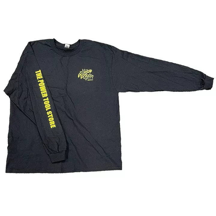 THE POWER TOOL STORE Black Long Sleeve Shirt