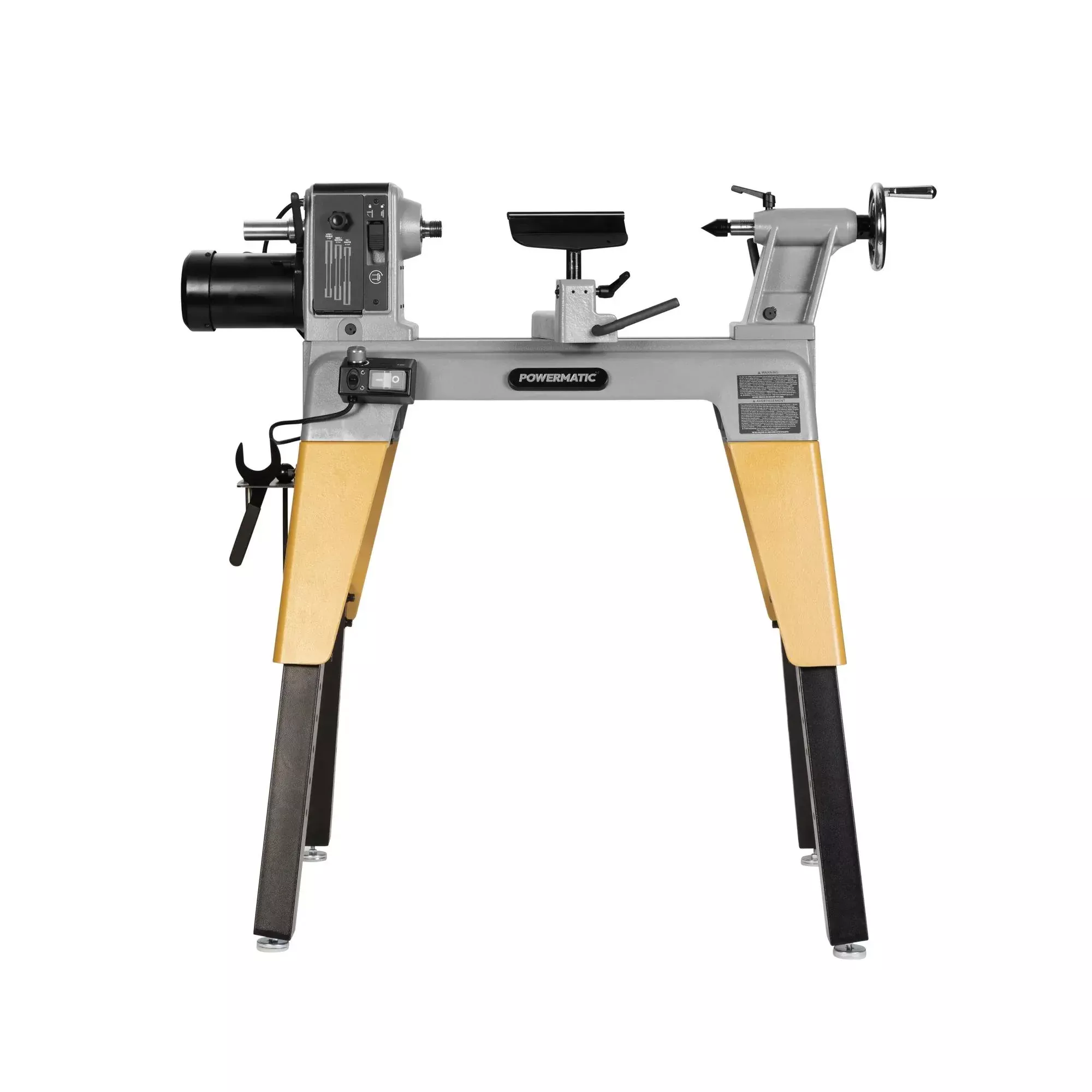 Powermatic Adjustable Stand for PM2014B Lathe, 34–46” Height, Cast Iron PM1-484