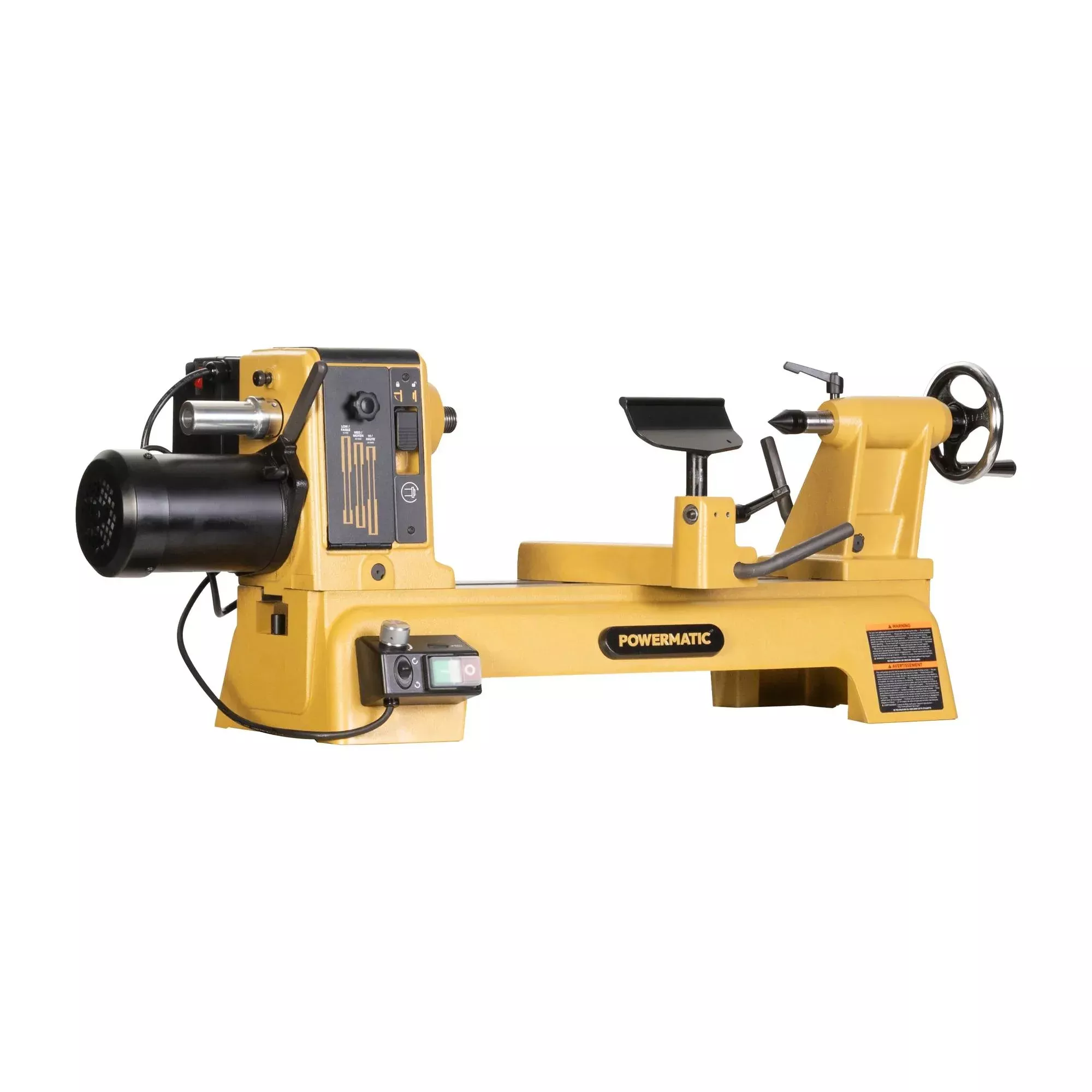 Powermatic PM2014B 14" x 20" Variable Speed Woodworking Benchtop Lathe 1HP 230V 1PH PM1-483