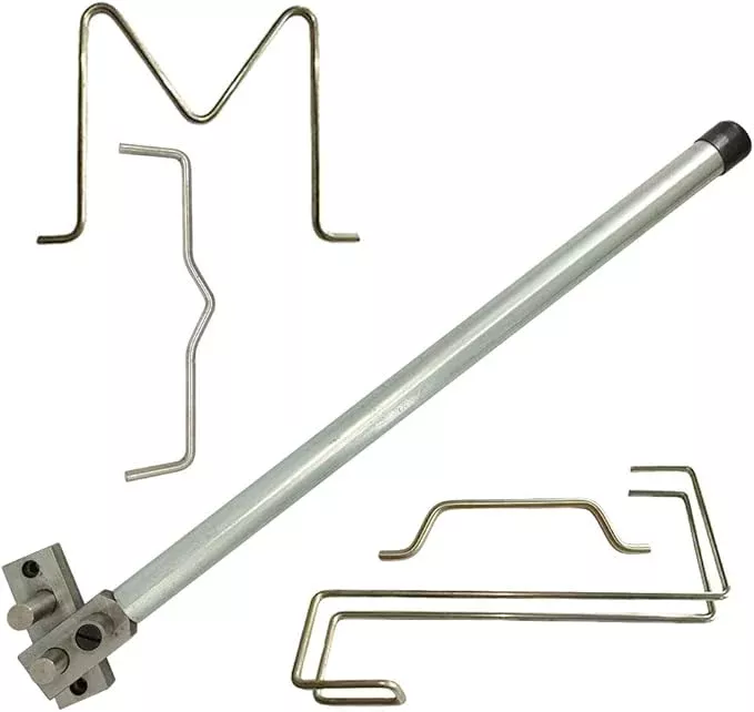 Rebar Bender;Metal Bending Machine;Metal Bending Tools for Steel.Manual Bending of Various Round and Flat Bars, Maximum Bending Angle 180 Degrees