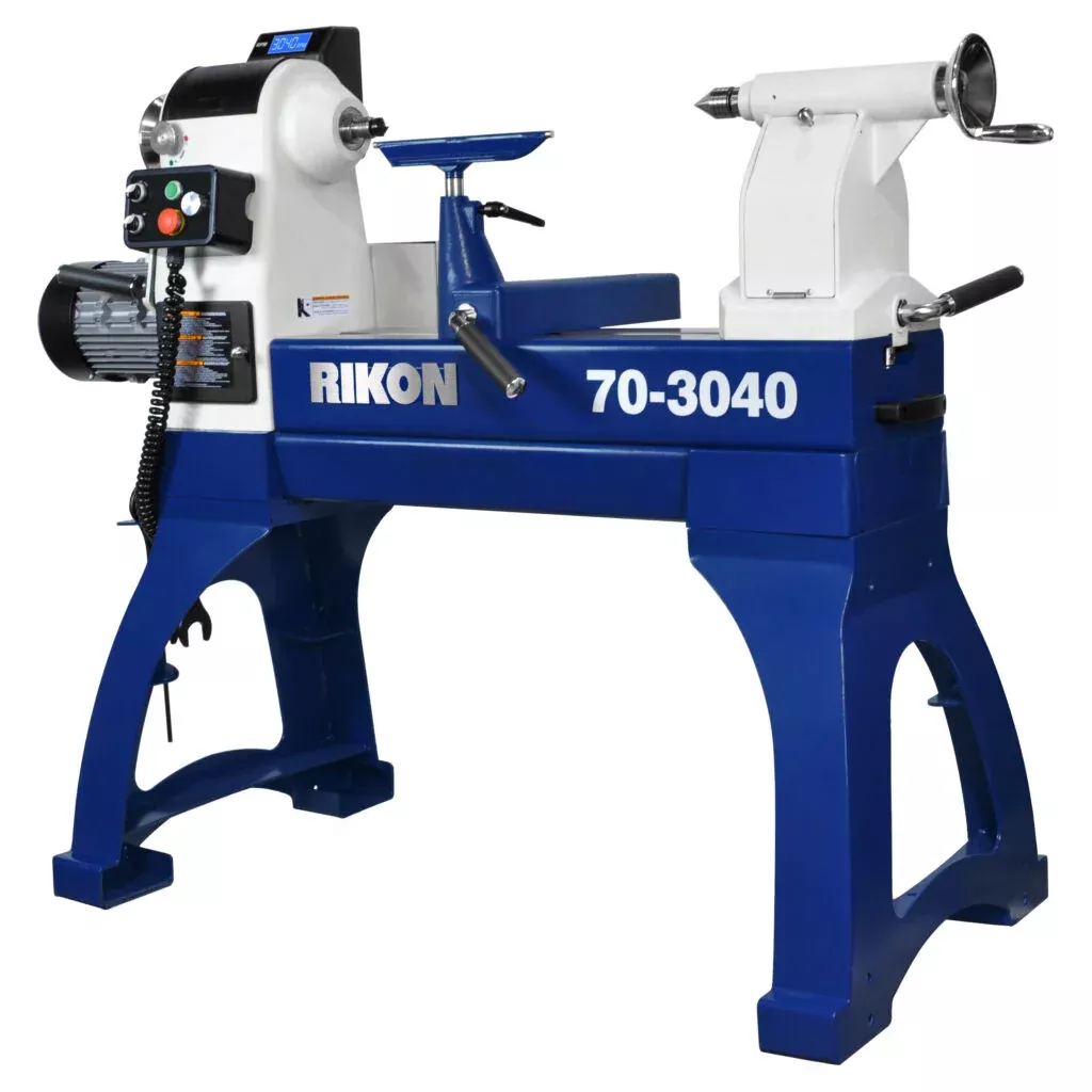 RIKON 30” X 40” VSR Lathe w/ Sliding Bed
