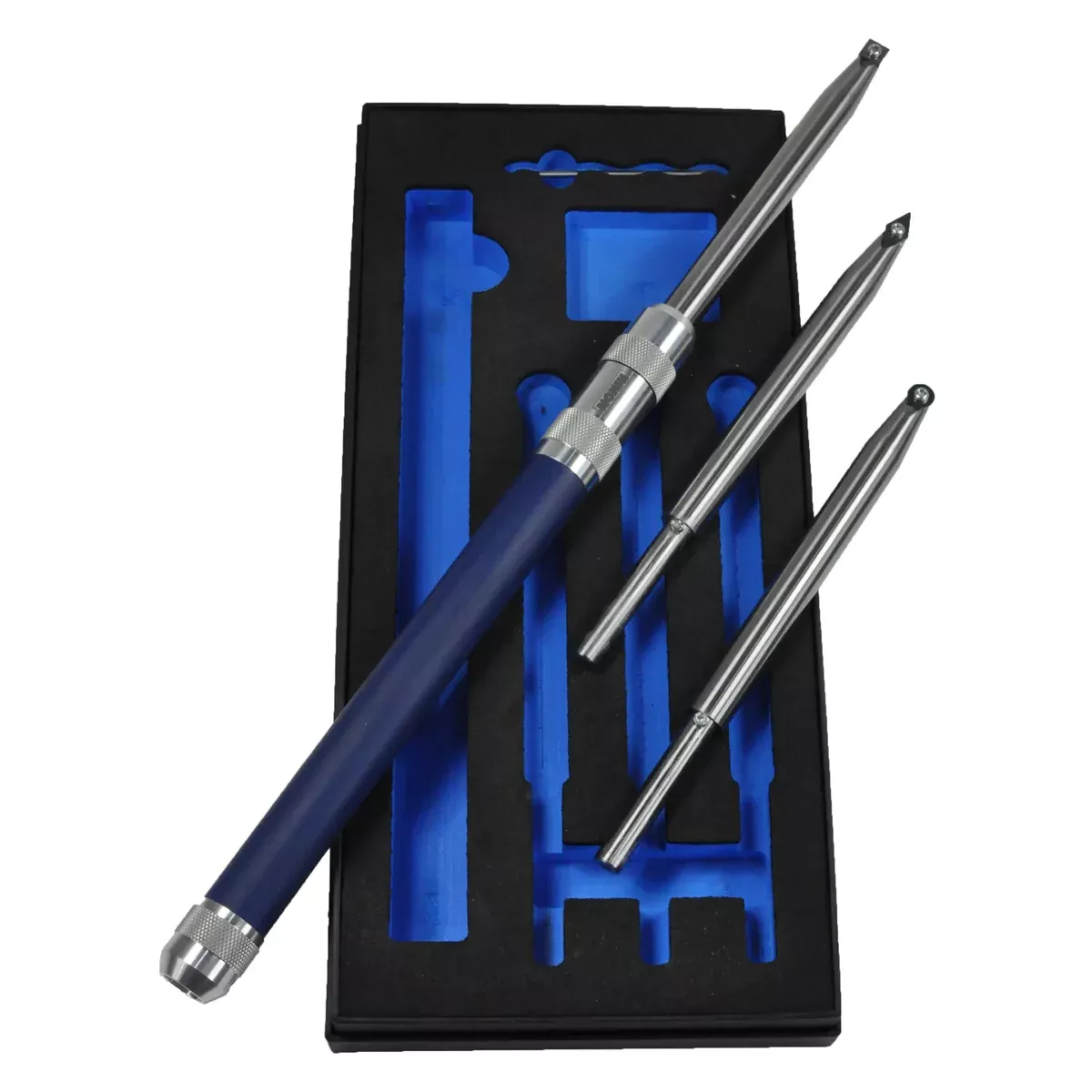 RIKON 4 PC. Turning Tool Set w/ Carbide Insert Cutters