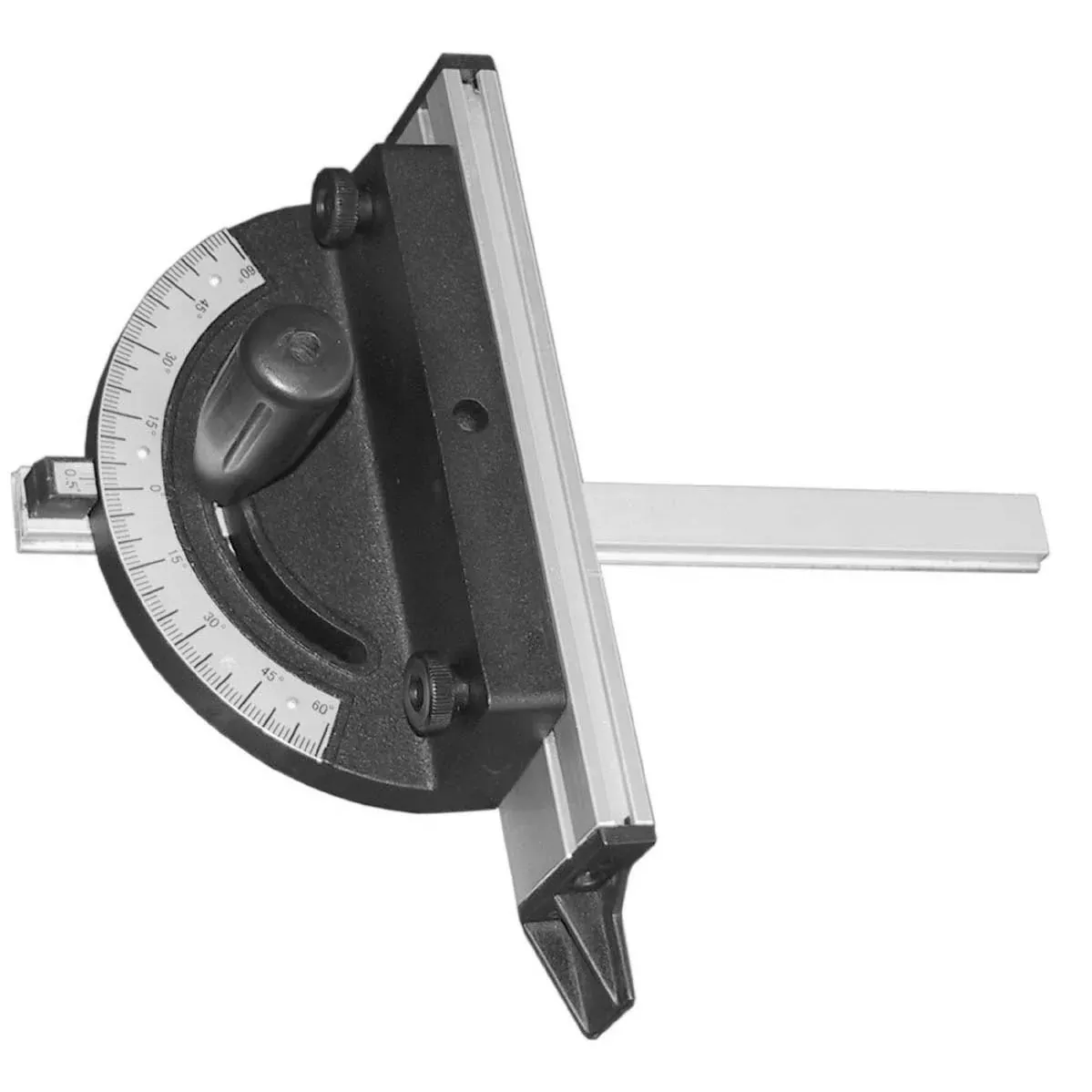 RIKON Miter Gauge For 3/4" X 3/8" (T-Slot Tables Only)