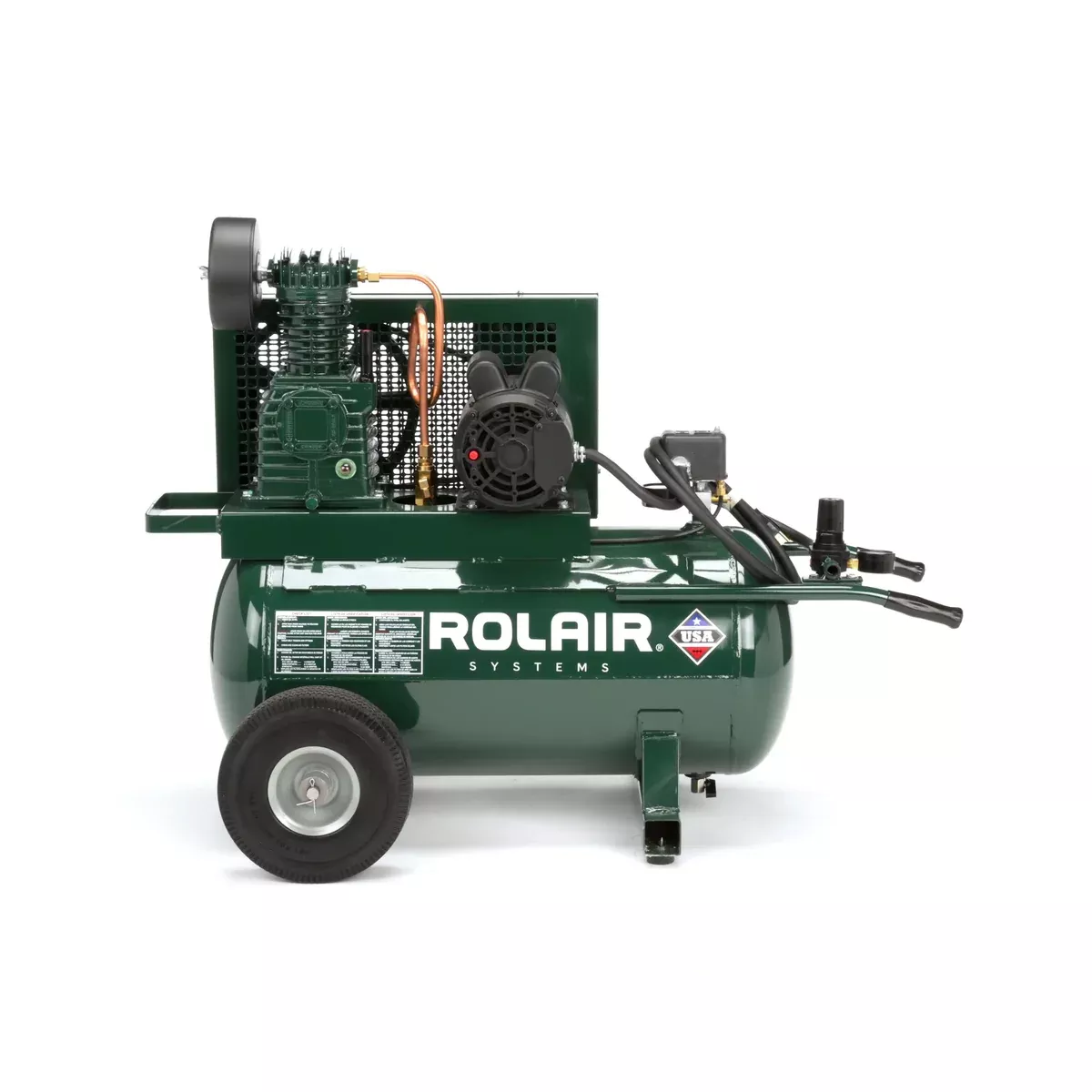 ROLAIR 5520K17A 120V /230V Wheeled Electric Air Compressor