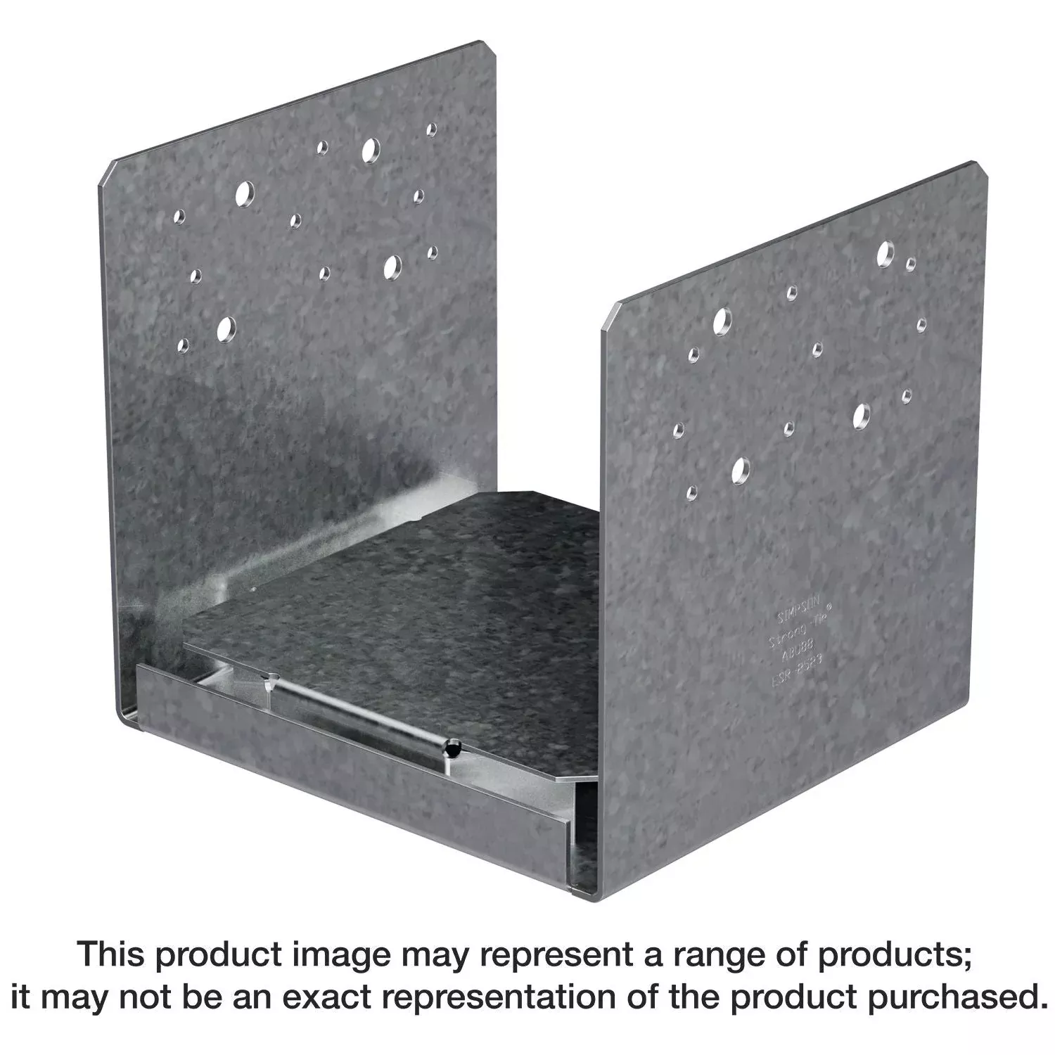 Simpson Strong-Tie ABU1010Z ABU ZMAX Galvanized Adjustable Post Base for 10x10