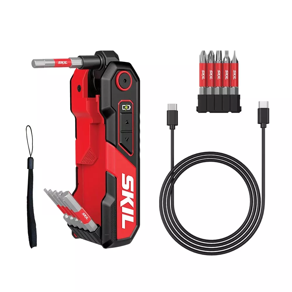 Skil Folding Hex Key w/ Bit Set and Hand Strap (11-Piece) HK0001-03