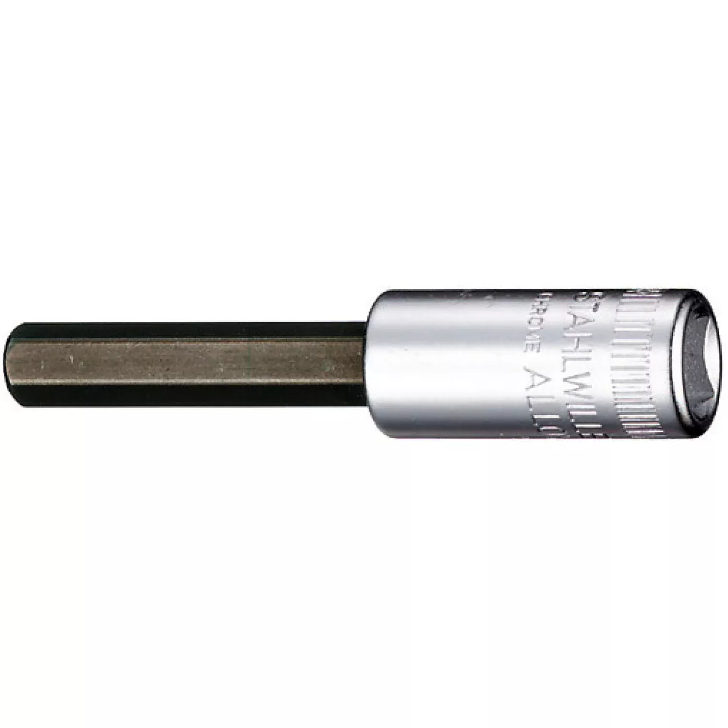 Stahlwille 01450007 Hex Socket, 44A7/64 Inch 1/4 Inch Drive