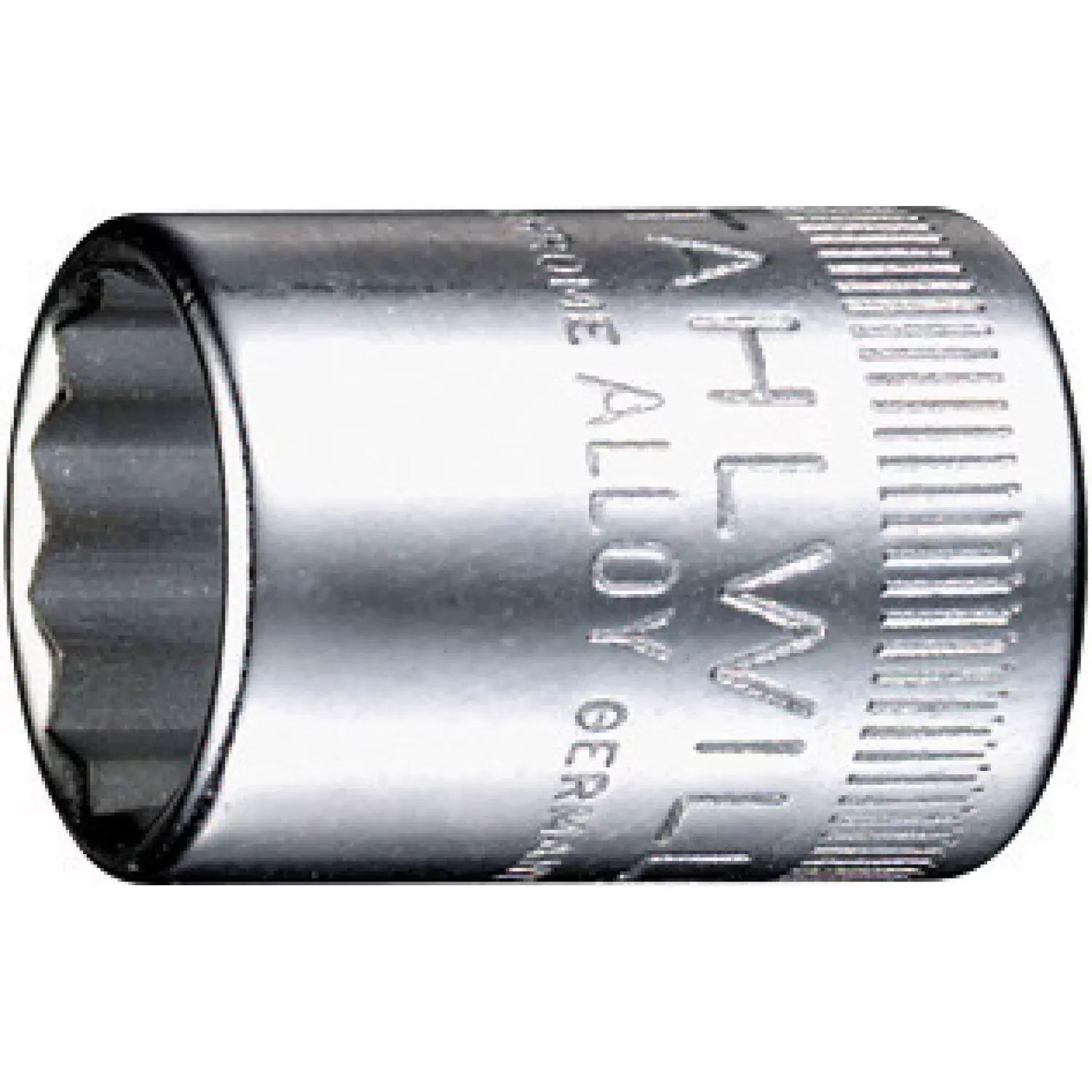 Stahlwille 01530024 Bi-Hex Socket, 40aD 12-pt 3/8" 1/4" Drive