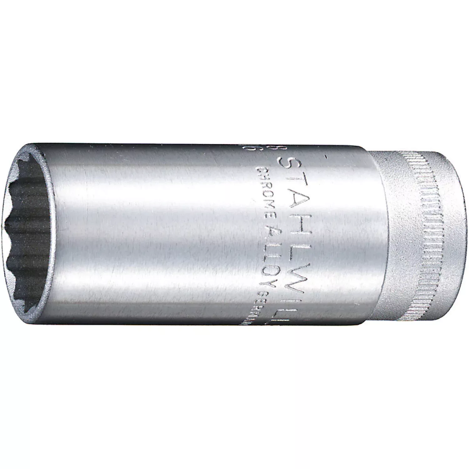 Stahlwille 02110018 456 6-pt Hex Socket, 18 mm 3/8 Inch Drive