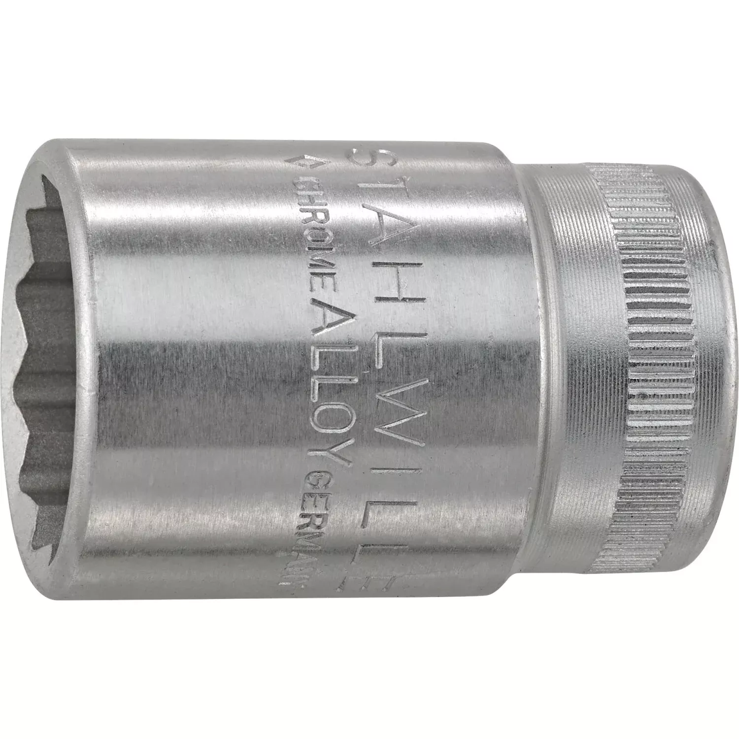 Stahlwille 03010015 50 1/2" 12-pt Socket, 15 mm
