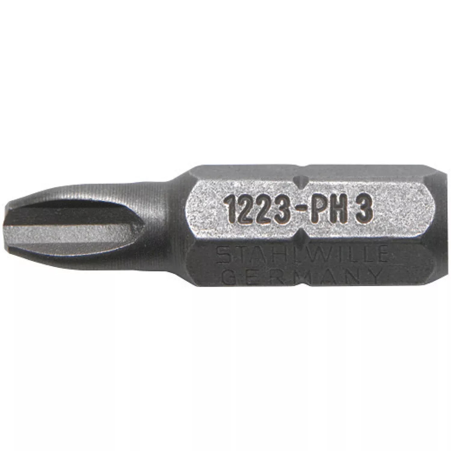 Stahlwille 08030003 1233 PH3 x 32mm Phillips Insert Bit - 5/16" Hex