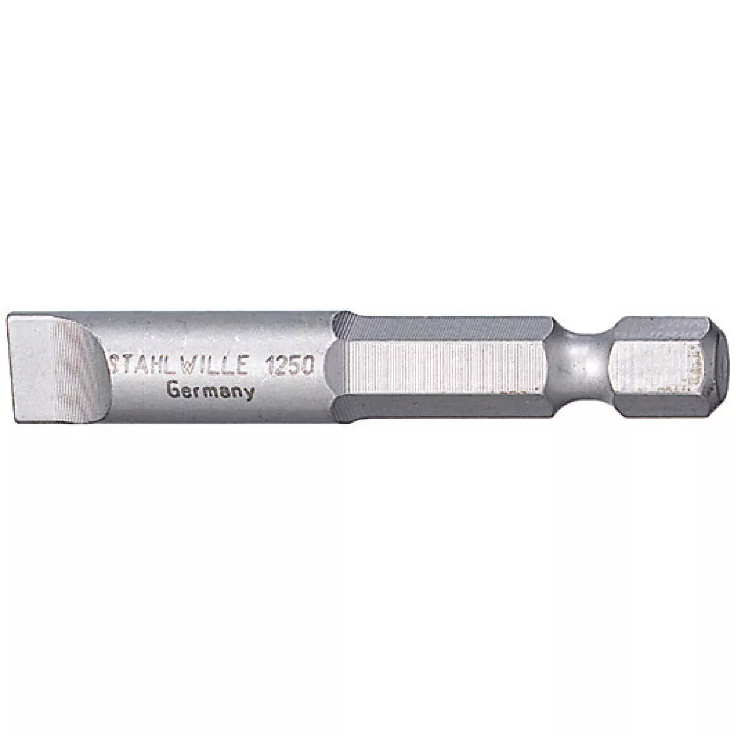 Stahlwille 08301680 1250 8 mm Slotted Power Bit, 1/4" Drive