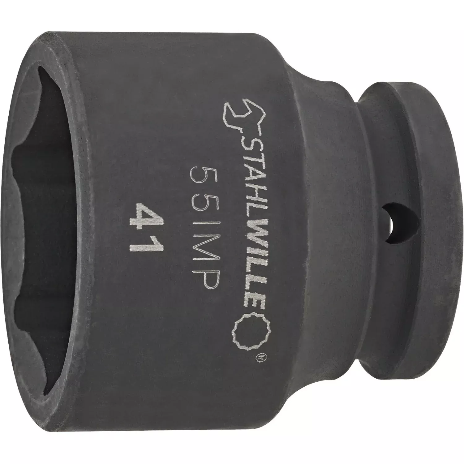 Stahlwille 25010034 55IMP 3/4" 6-pt Impact Socket, 34 mm