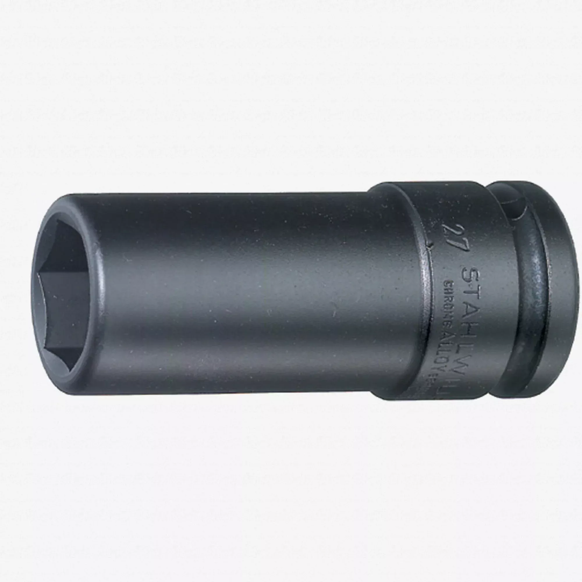 Stahlwille 26090030 2609 1" 6-pt Extra Deep Impact Socket, 30 mm
