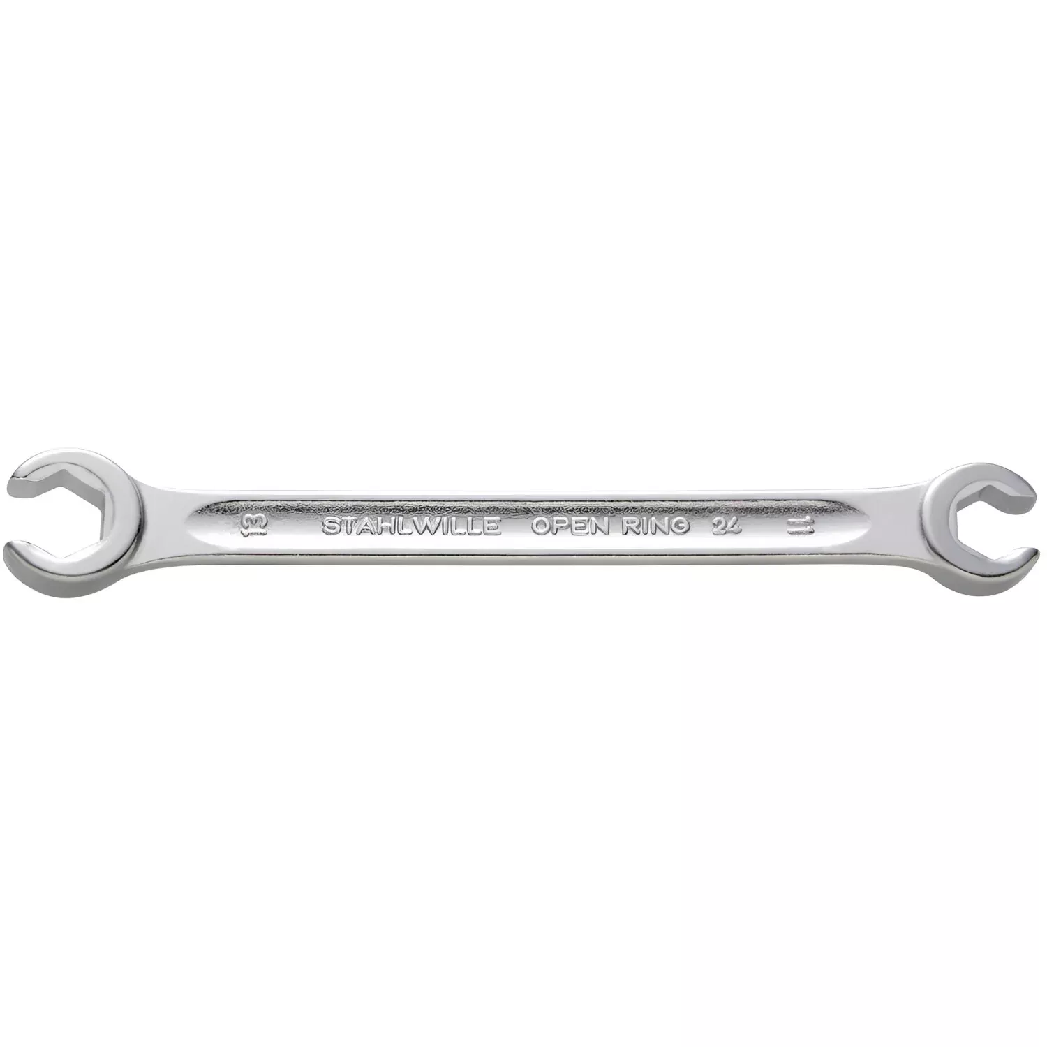 Stahlwille 41080810 24 Double ended open ringSpanner, 8 x 10 mm