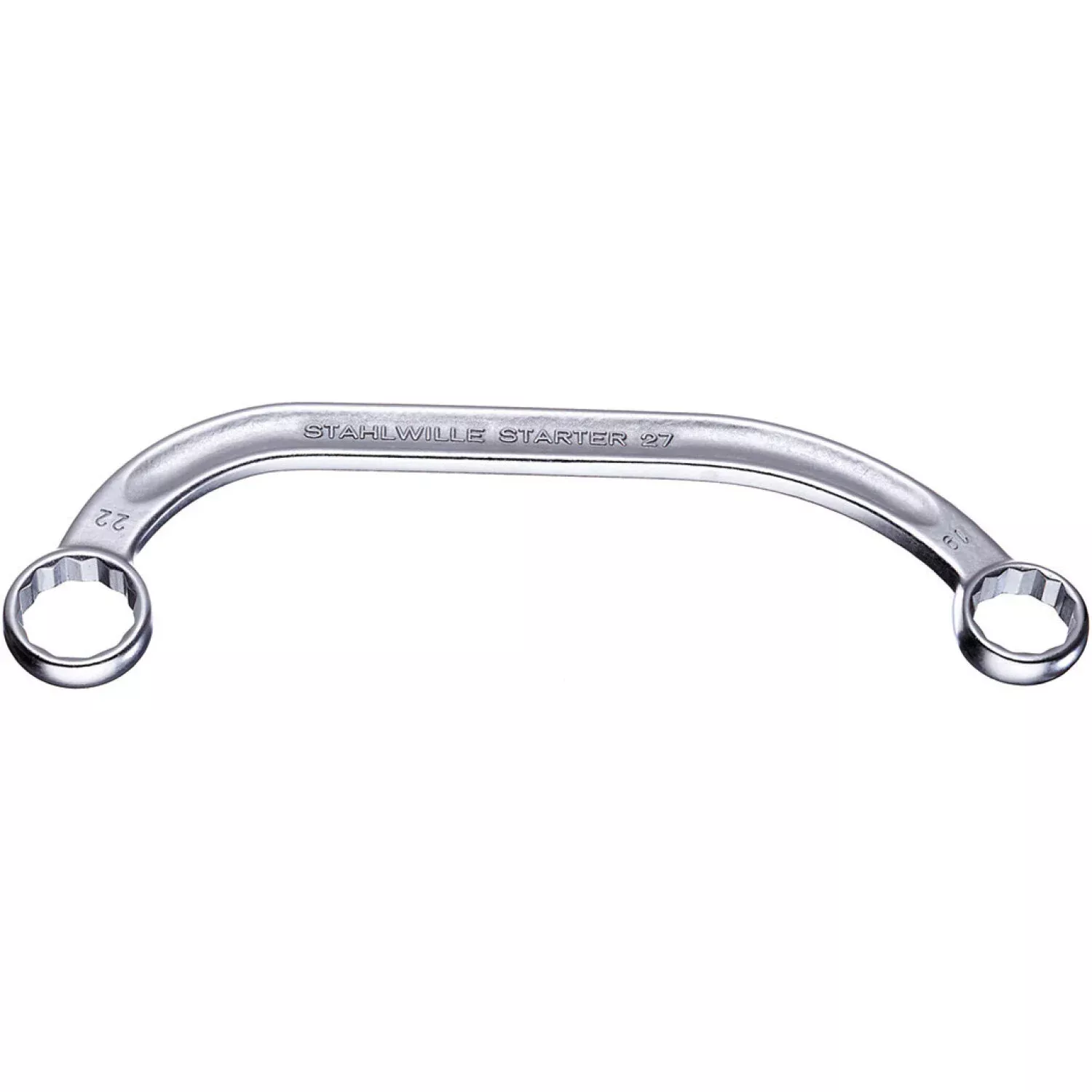Stahlwille 41091618 27 Double ended ring Spanner, 16 x 18 mm