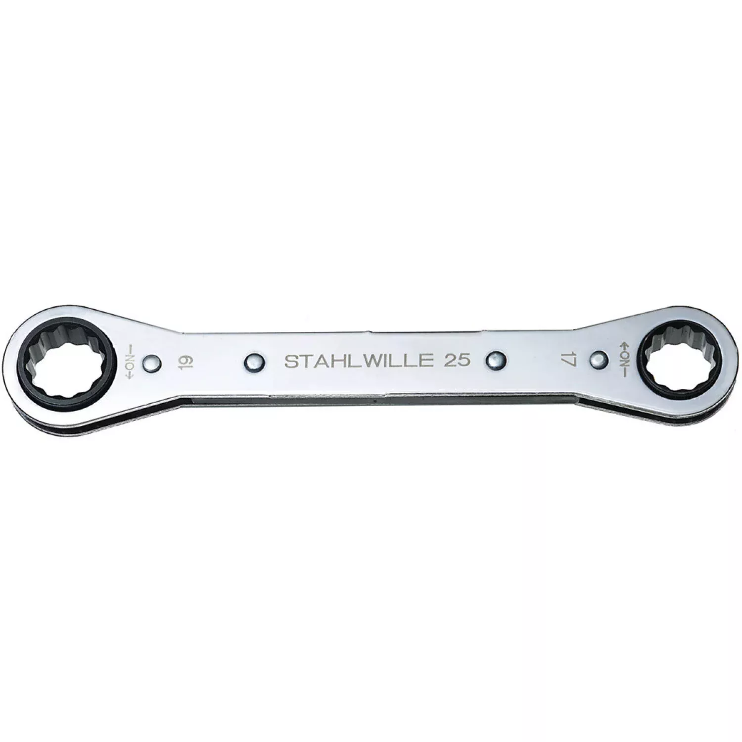 Stahlwille 41131011 25 Ratchet ring Spanner, 10 x 11 mm