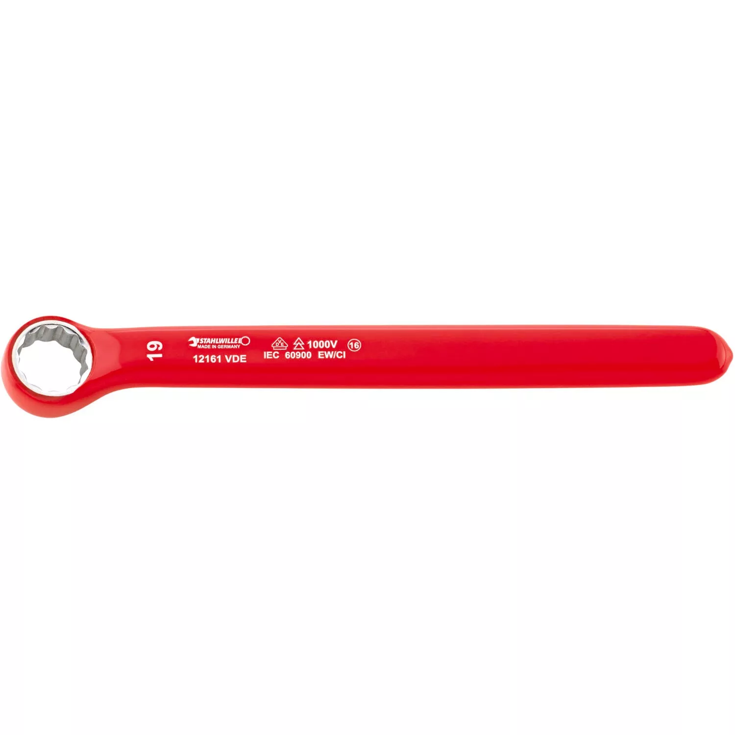 Stahlwille 44190013 12161 VDE single-ended ring Spanner 13 mm