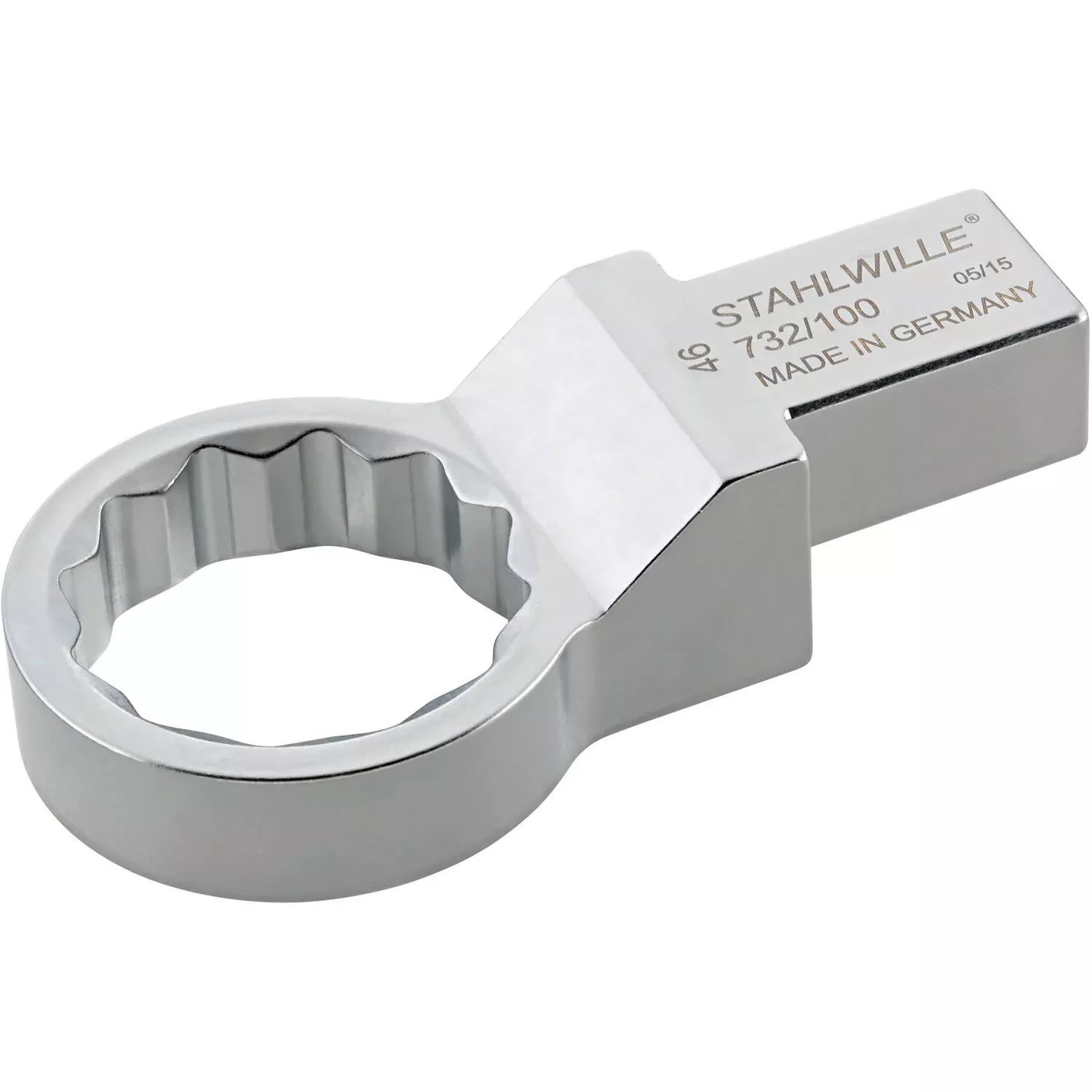 Stahlwille 58221032 732/100 Ring insert tool 32 mm, 22x28 mm
