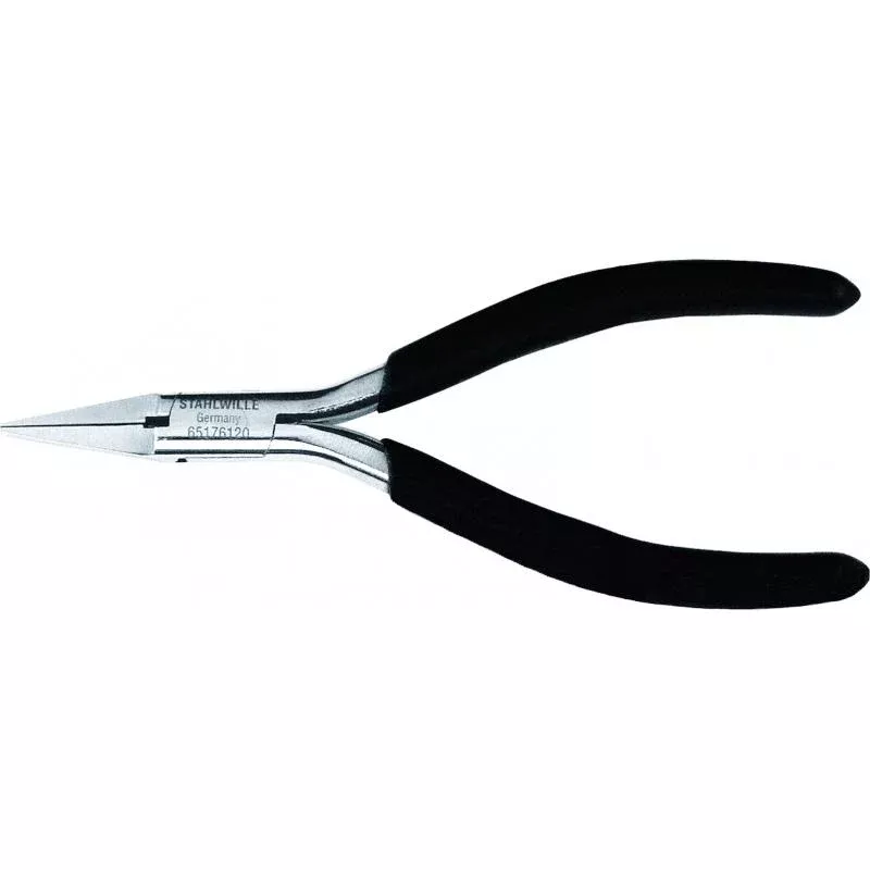 Stahlwille 65176120 6517 ESD Electronics flat nose pliers, 125mm