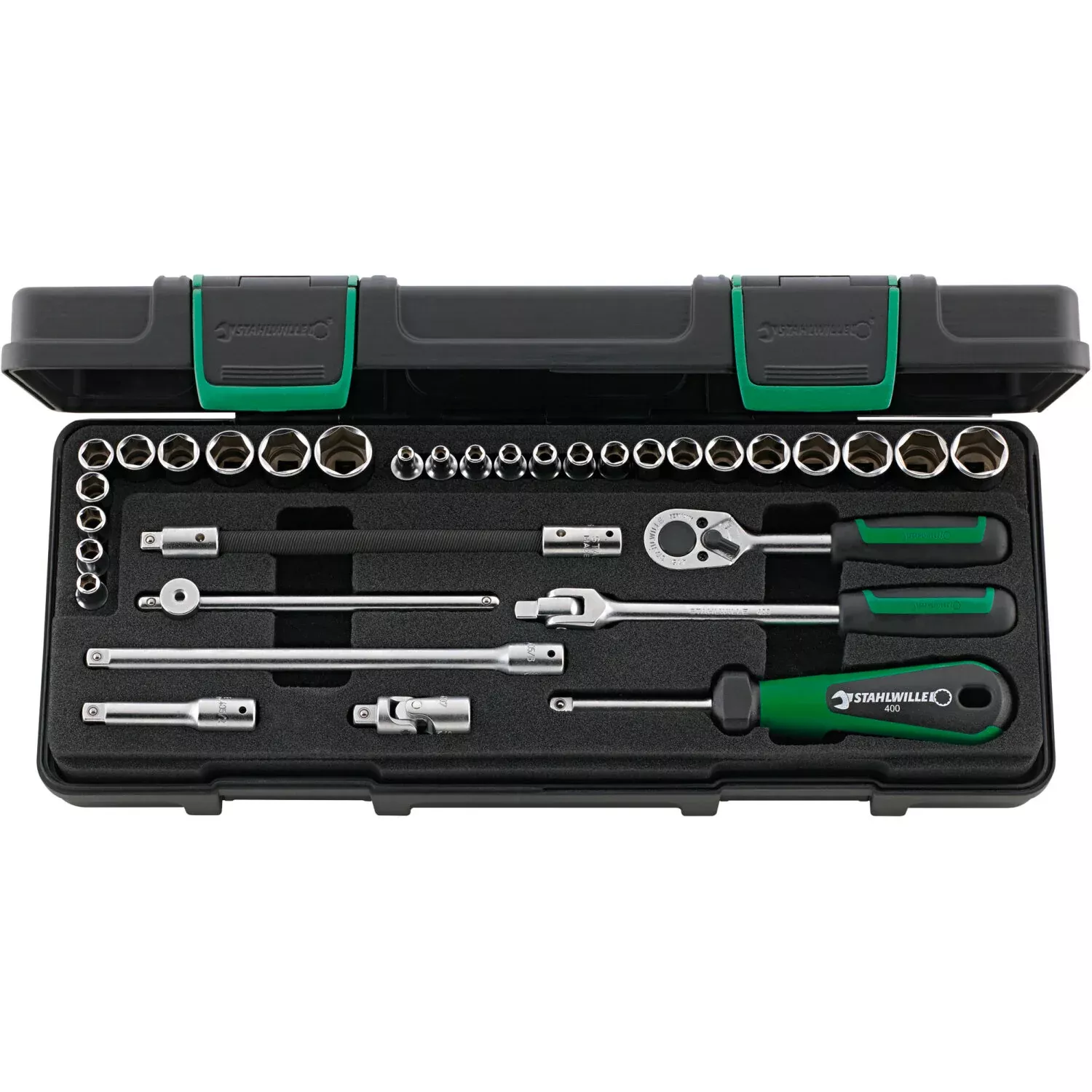 Stahlwille 96011162 Socket set 1/4" - 33 Pieces