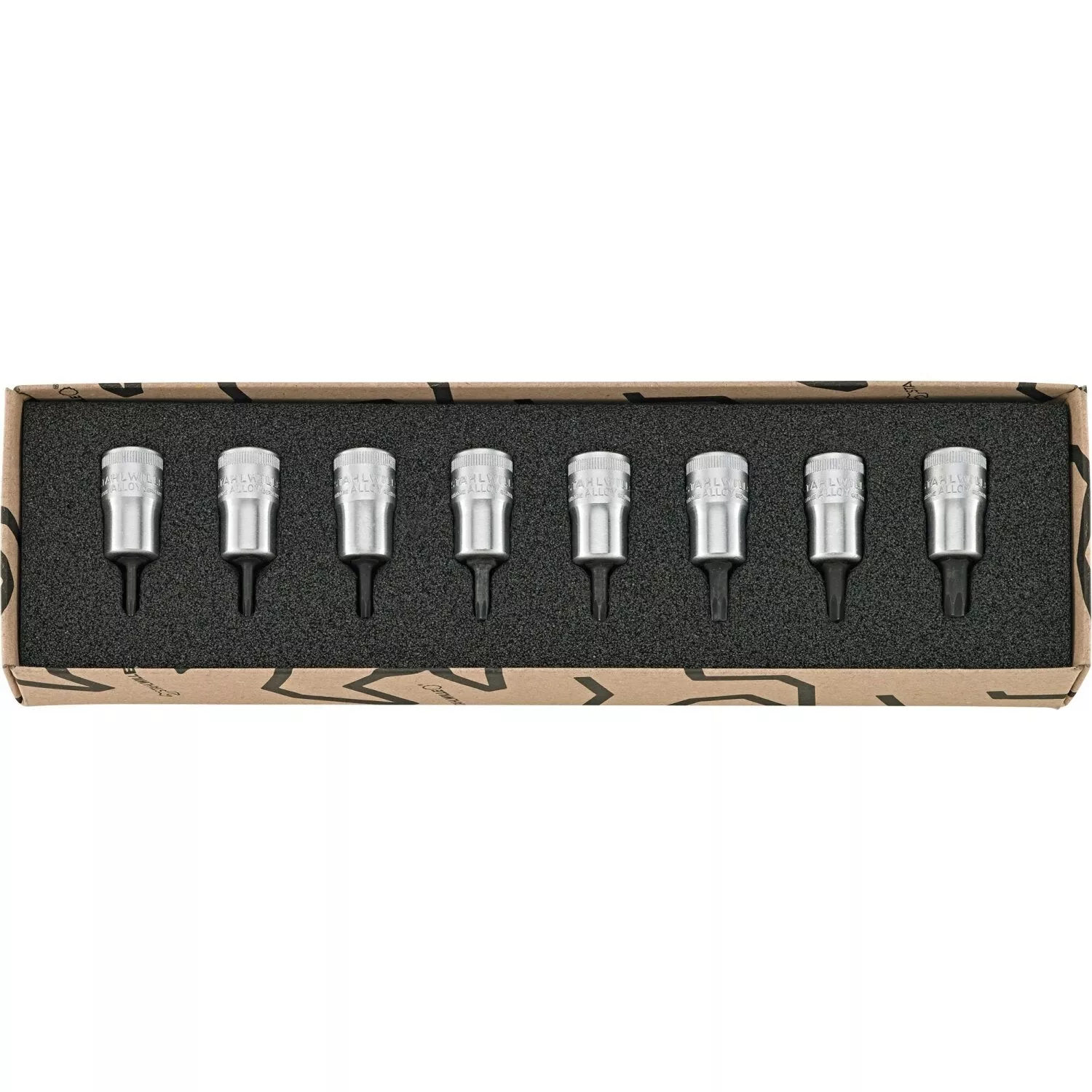 Stahlwille 96021001 3/8" TORX Socket Set - 8 Pieces