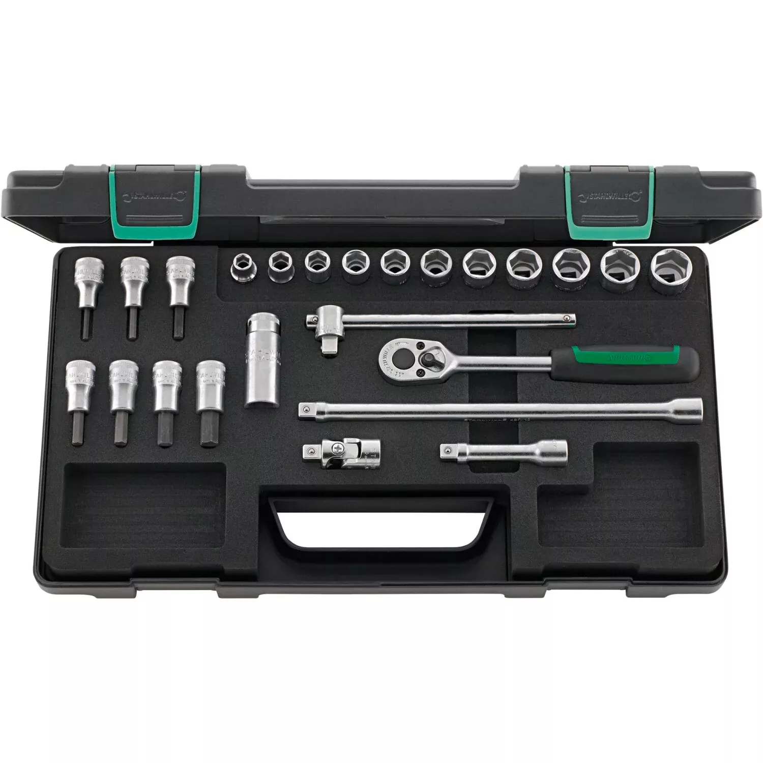 Stahlwille 96021236 3/8" Hex Socket Set - 24 Pieces
