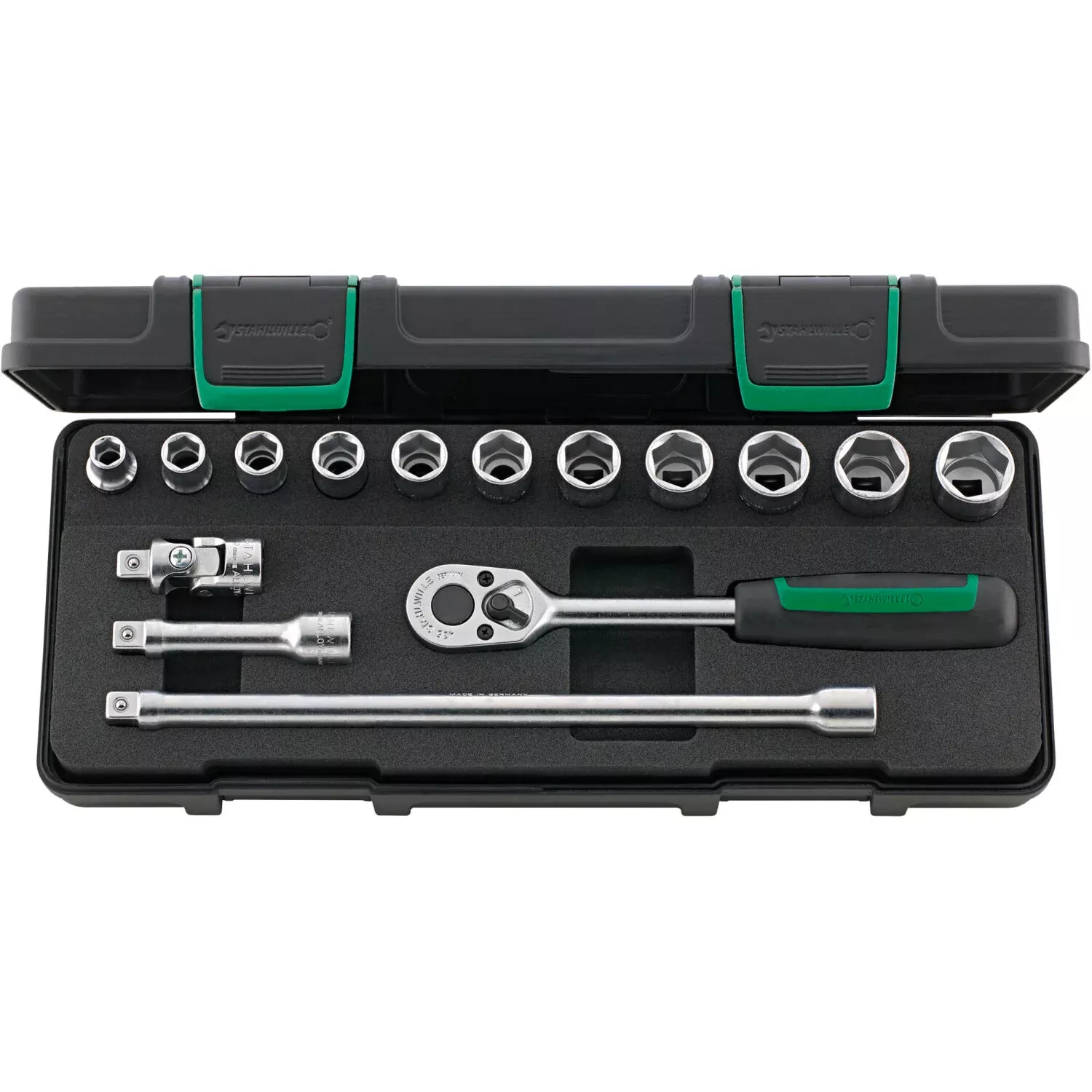 Stahlwille 96022133 3/8" Metric Socket Set - 15 Pieces