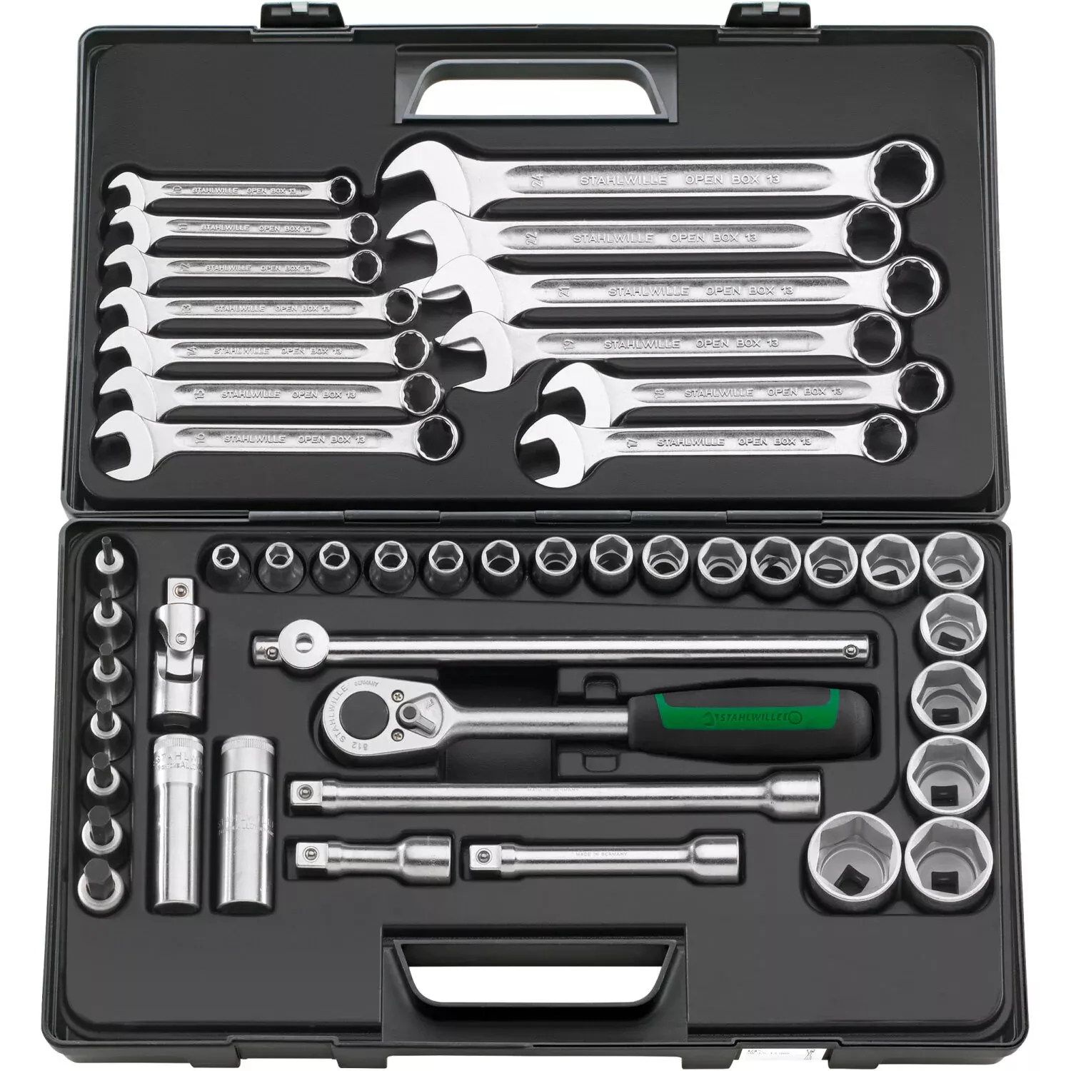 Stahlwille 96032301 876 1/2" Hex Metric Socket and Wrench Set