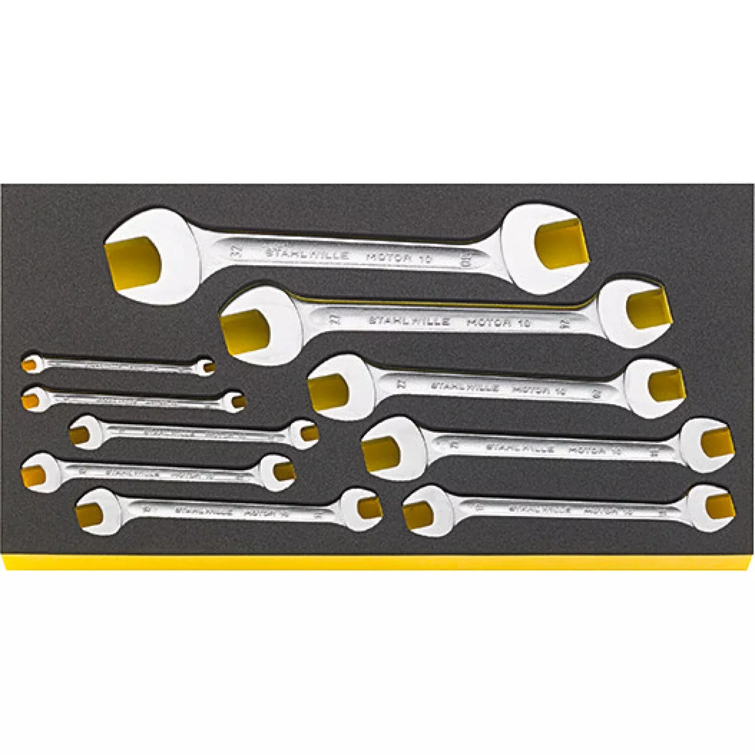 Stahlwille 96830120 TCS WT 10/10, 6-32 mm Double open ended Spanner