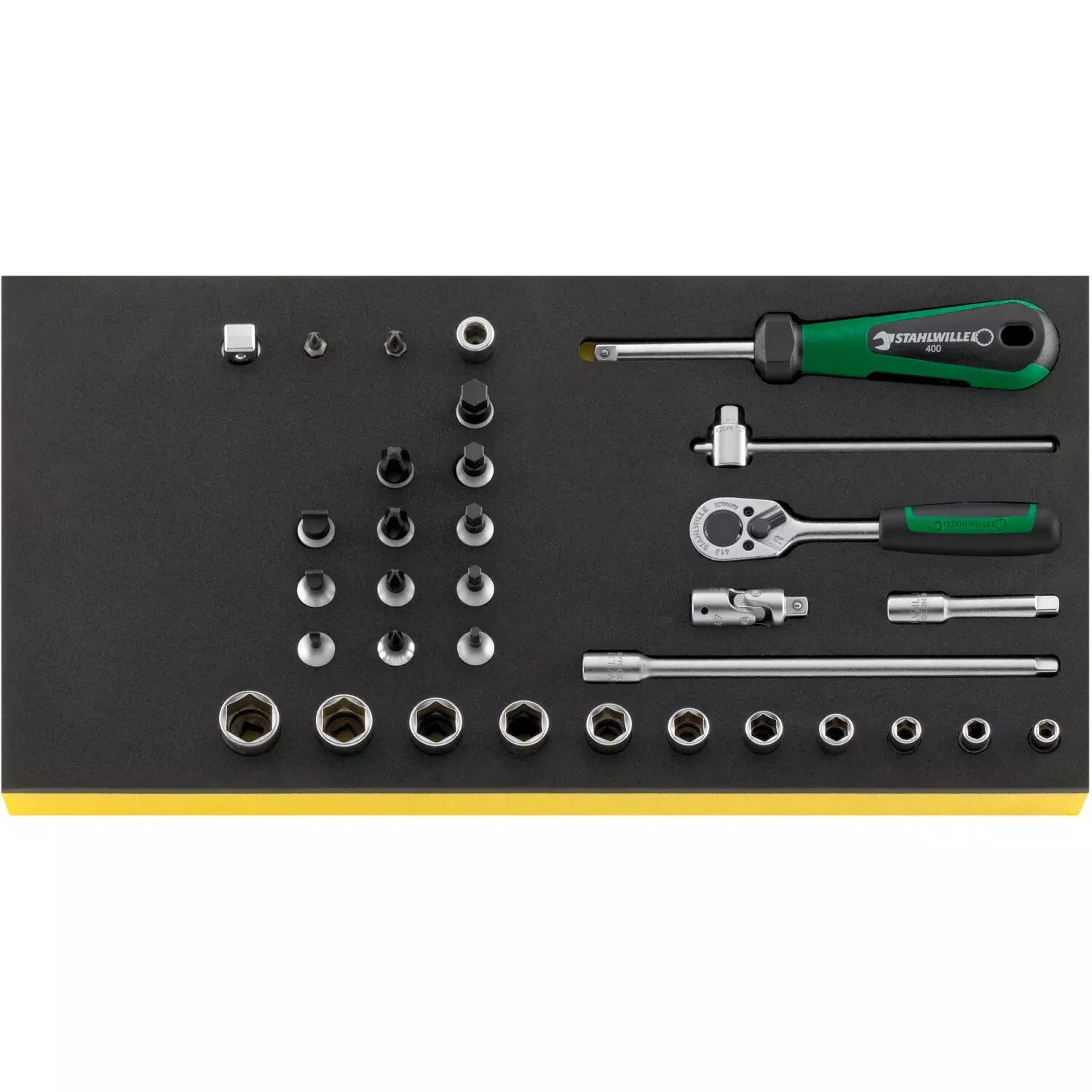 Stahlwille 96830217 TCS 40/41/44/8 1/4 tools in TCS inlay
