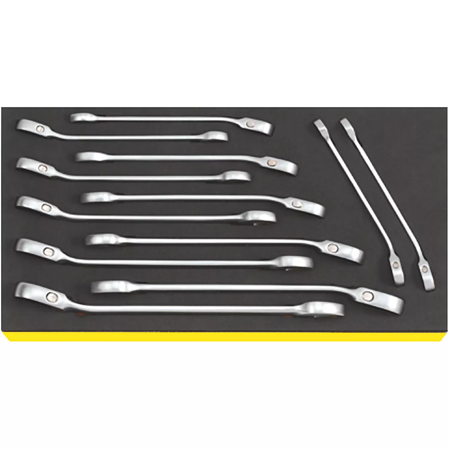 Stahlwille 96830649 TCS 17/12 Ratchet Ring Spanner Set, 12 pcs