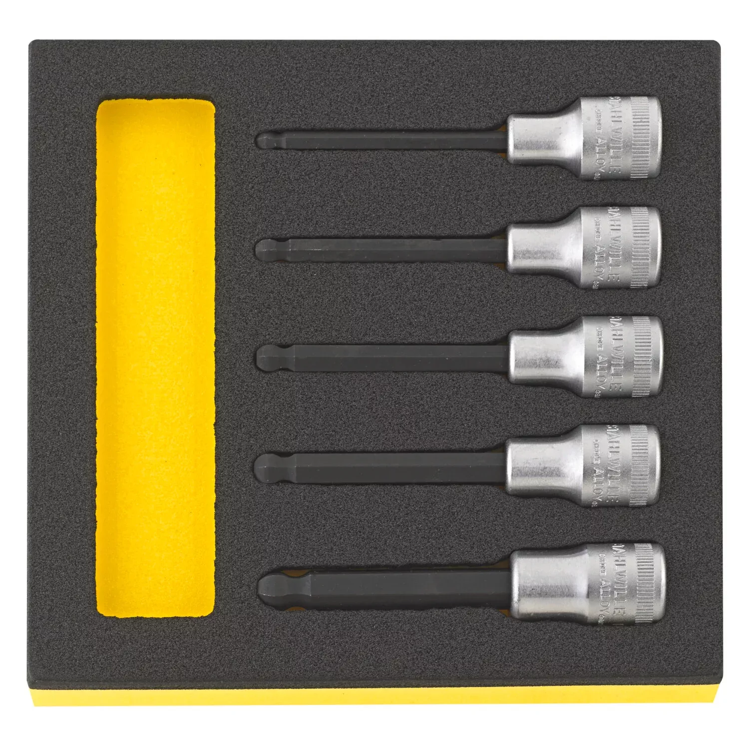 stahlwille 96838116 TCS 54KK/5 Socket Wrench Set 1/2" Drive 5 PCS.
