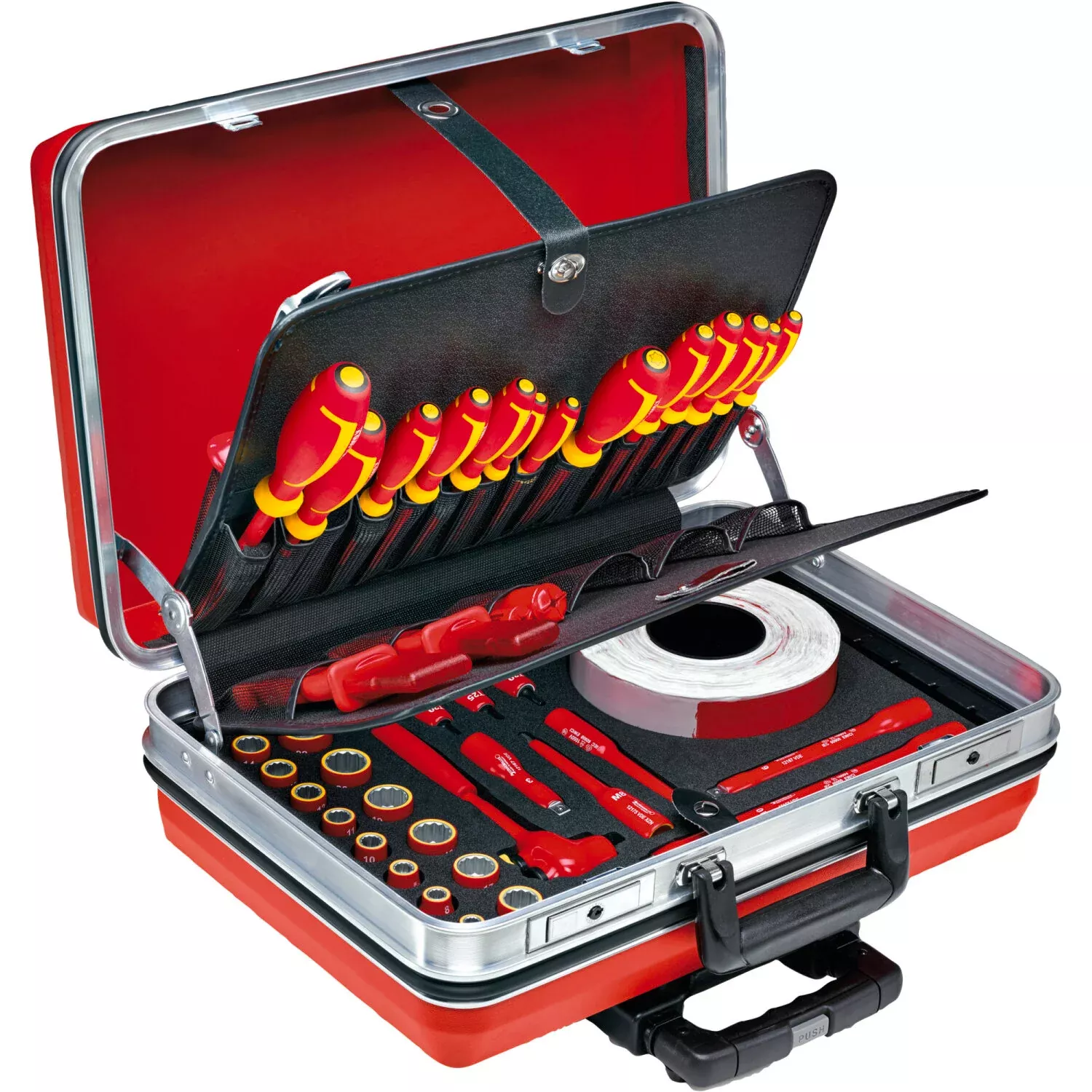 Stahlwille 96838193 13300 48 Piece VDE Tool Set with Case