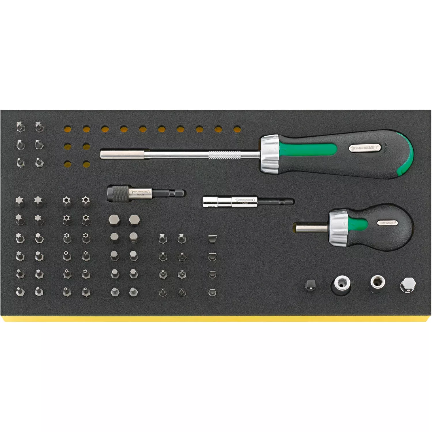 Stahlwille 96838773 TCS 4008/8/52 1/4" Drive TCS, 60 Pcs