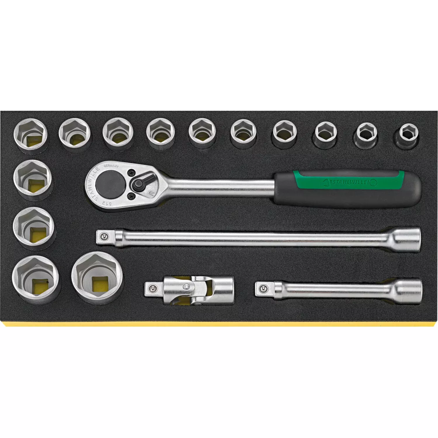 Stahlwille 96838781 TCS 52/14/4 1/2 tools in TCS inlay