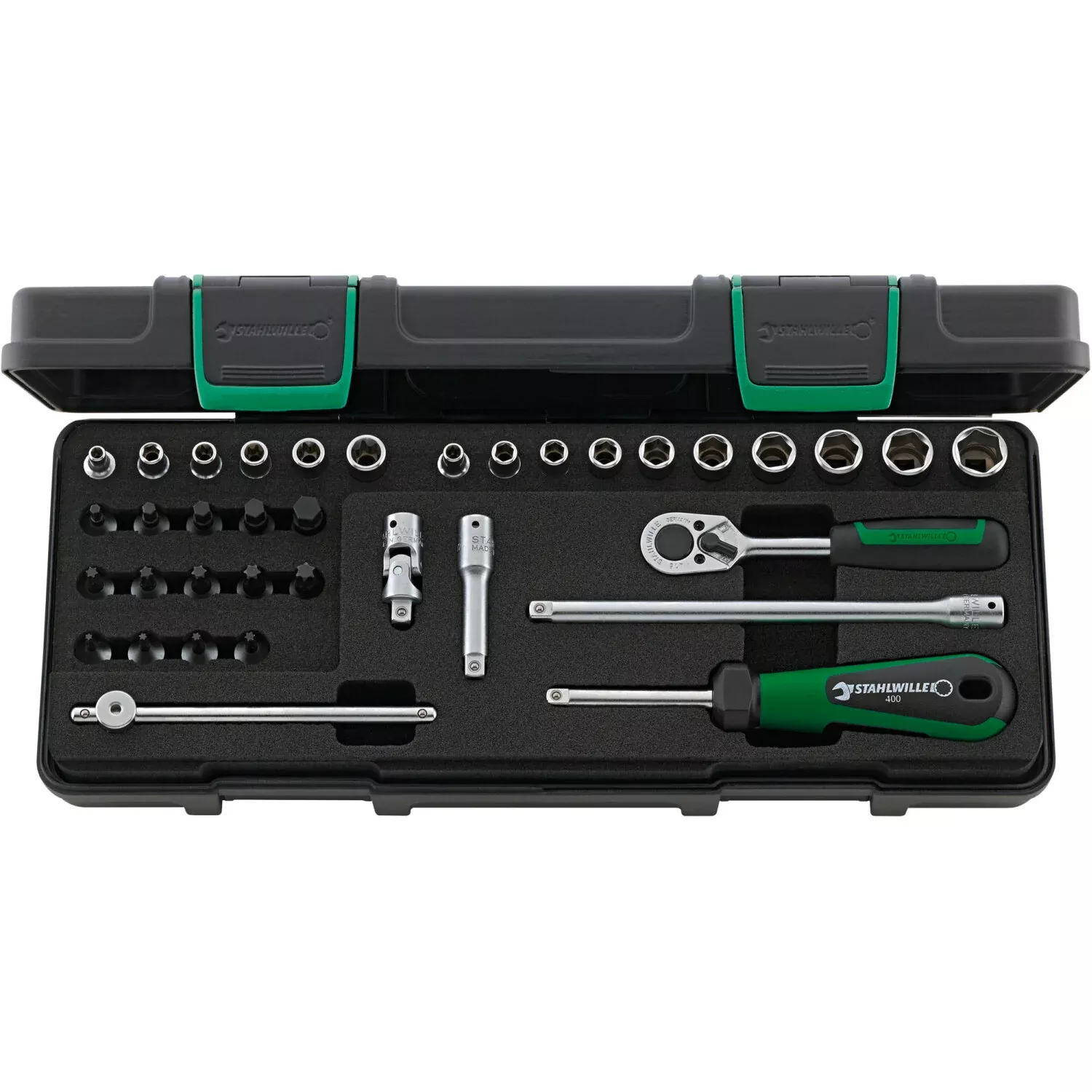 Stahlwille 98819801 88TX TORX Socket Set 1/4" Drive, 36 Pcs