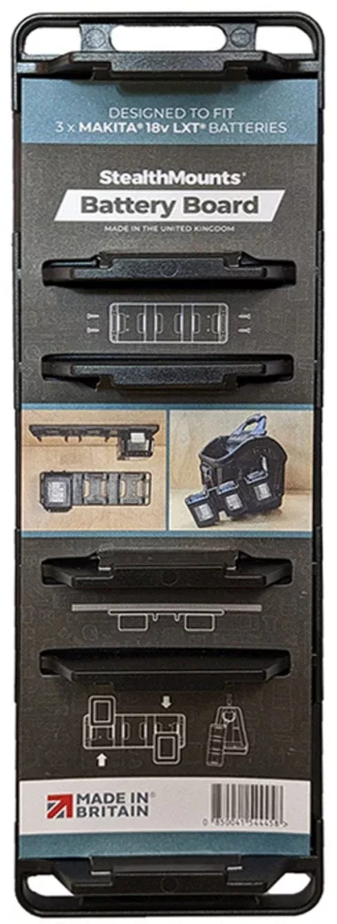 StealthMounts Battery Holder Makita 18V LXT Batteries