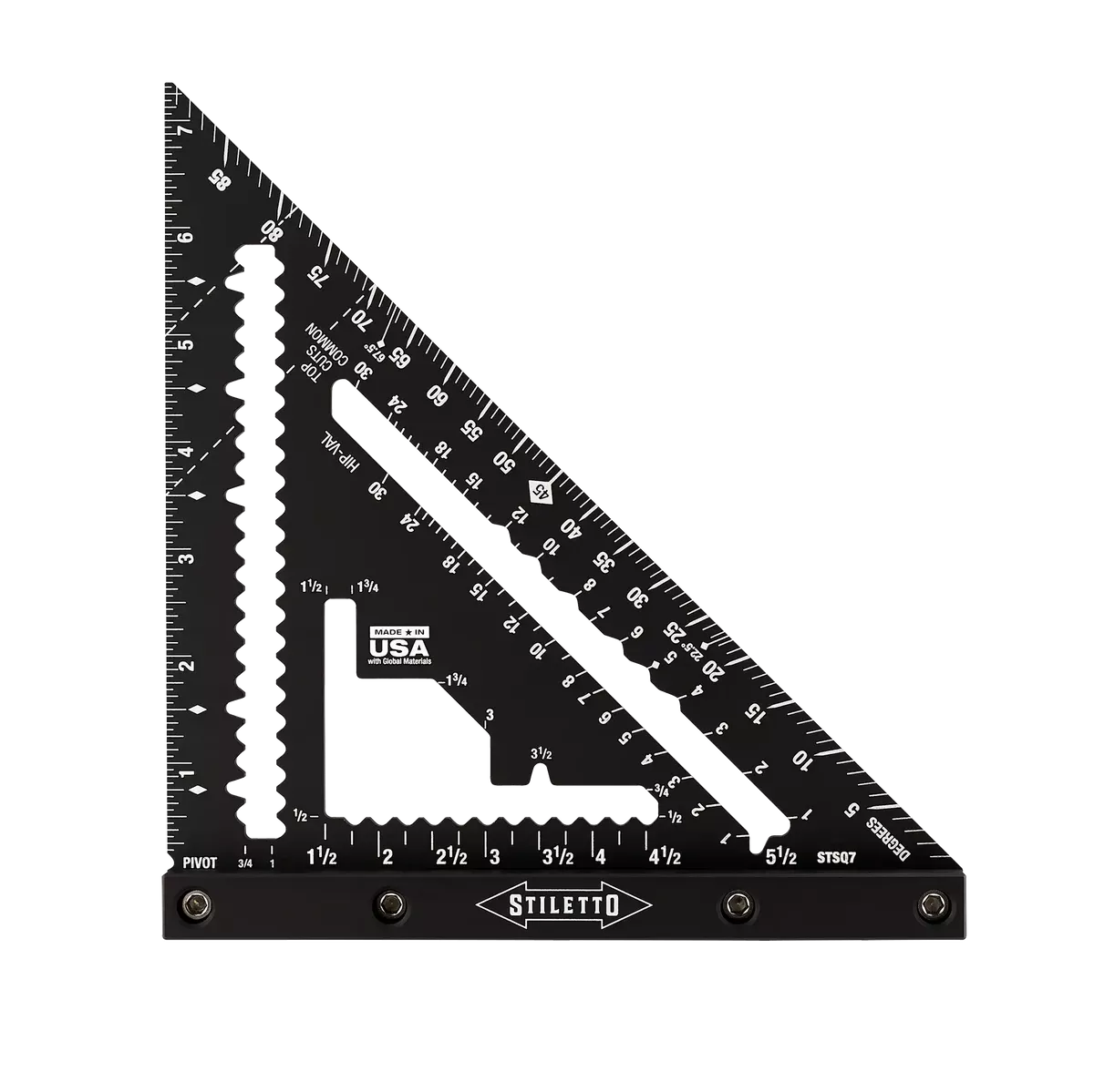 STILETTOSTSQ7 7" Carpenter Square