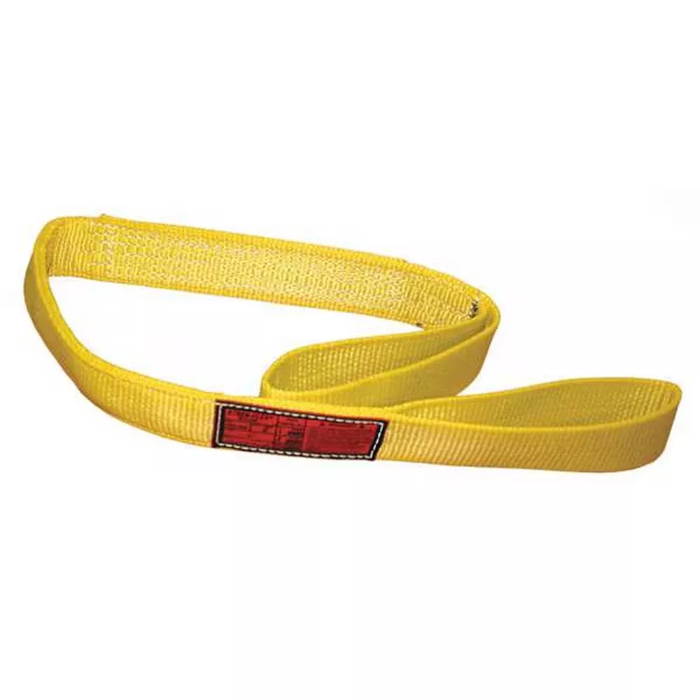 Stren-Flex 20' 2-Ply Flat Eye and Eye Type 3 Nylon Web Sling EEF-2-902-20