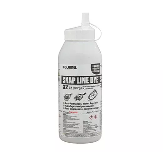 TAJIMA Dark White Snap Line Dye - 32 oz