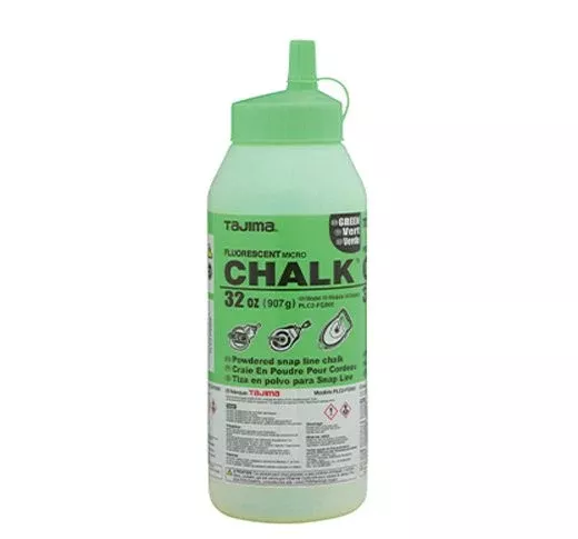 TAJIMA Green Fluorescent Micro Chalk - 32 oz