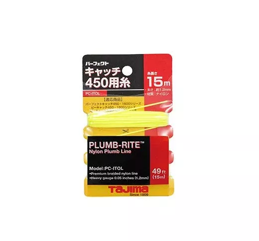 TAJIMA PLUMB-RITE Braided Plumb Line