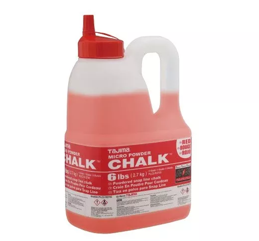 TAJIMA Red Micro Powder Chalk - 6 lbs