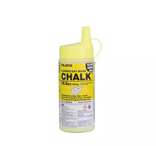 TAJIMA Yellow Fluorescent Micro Chalk - 10.5 oz