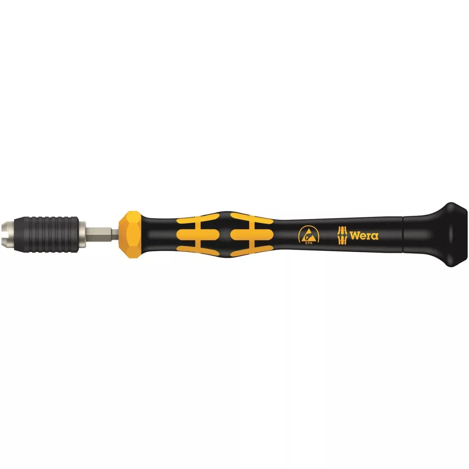 Wera 1460 Esd Kraftform Micro Torque Screwdrivers, With Factory Pre-Set Value (0.02-0.11 Nm) And Quick-Release Chuck, 1461 Esdx0.050 Nm