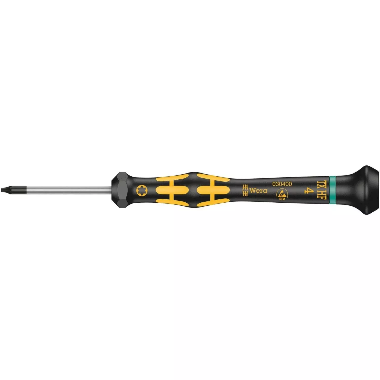 Wera 1567 Torx Hf Esd Kraftform Micro Screwdriver With Holding Function For Torx Screws, Torx 7x60-mm.