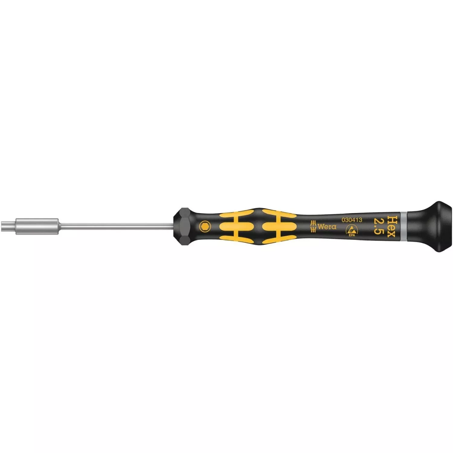 Wera 1569 Esd Nutdriver Kraftform Micro, 2.5x60-mm.