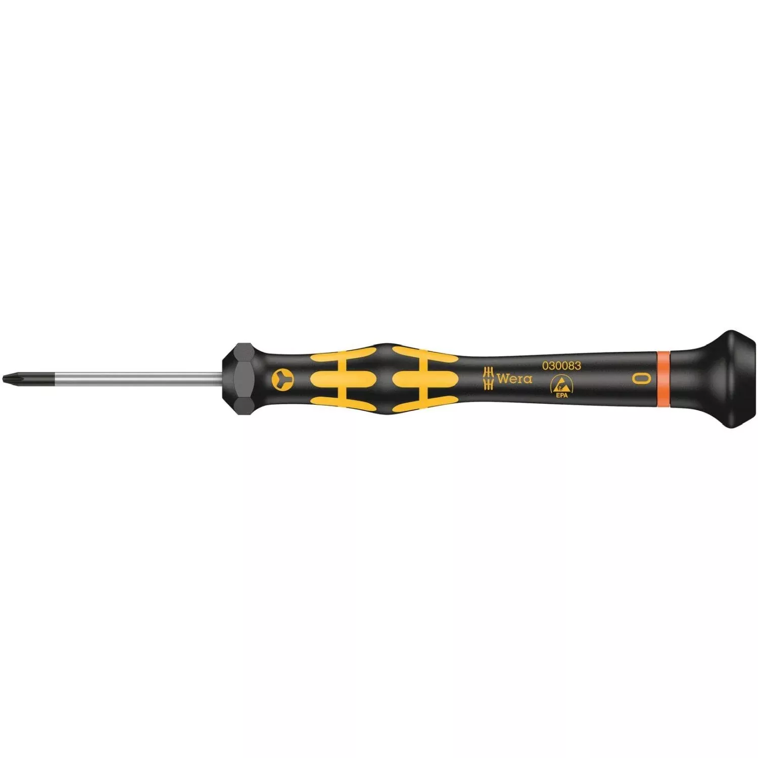 Wera 1572 Esd Kraftform Micro Screwdriver For Microstix Screws, 0x40-mm.